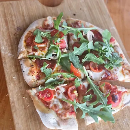 Kolorowy Balia Z Hydromasazem W Tarasie Na Wylacznosc Prázdninový dům